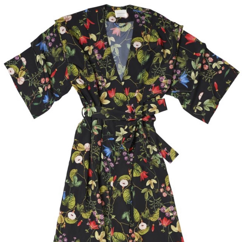 Anthropologie Maison Du Soir Isabella floral robe